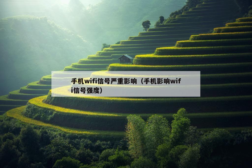 手机wifi信号严重影响（手机影响wifi信号强度）