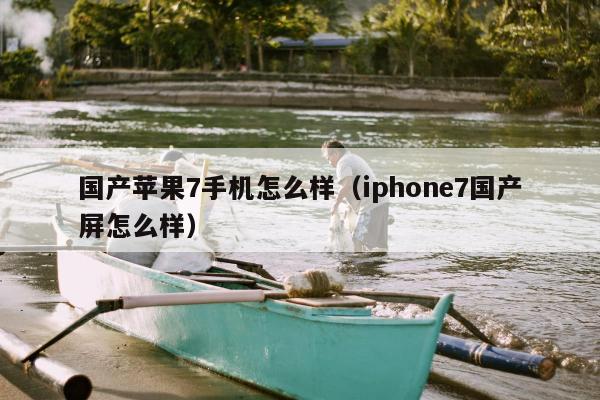 国产苹果7手机怎么样（iphone7国产屏怎么样）