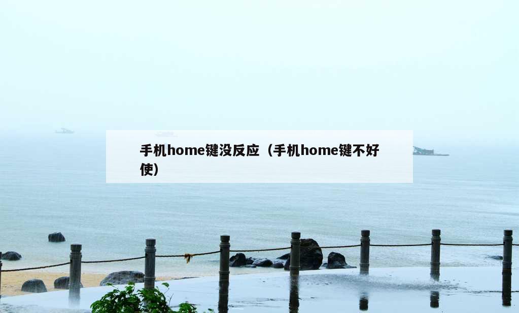 手机home键没反应（手机home键不好使）