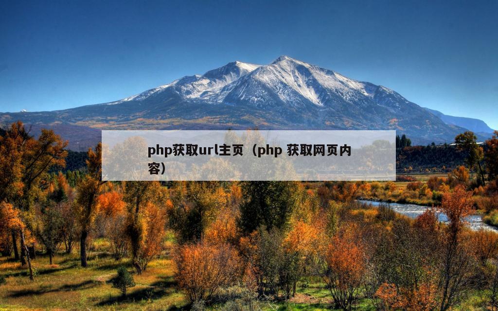 php获取url主页（php 获取网页内容）