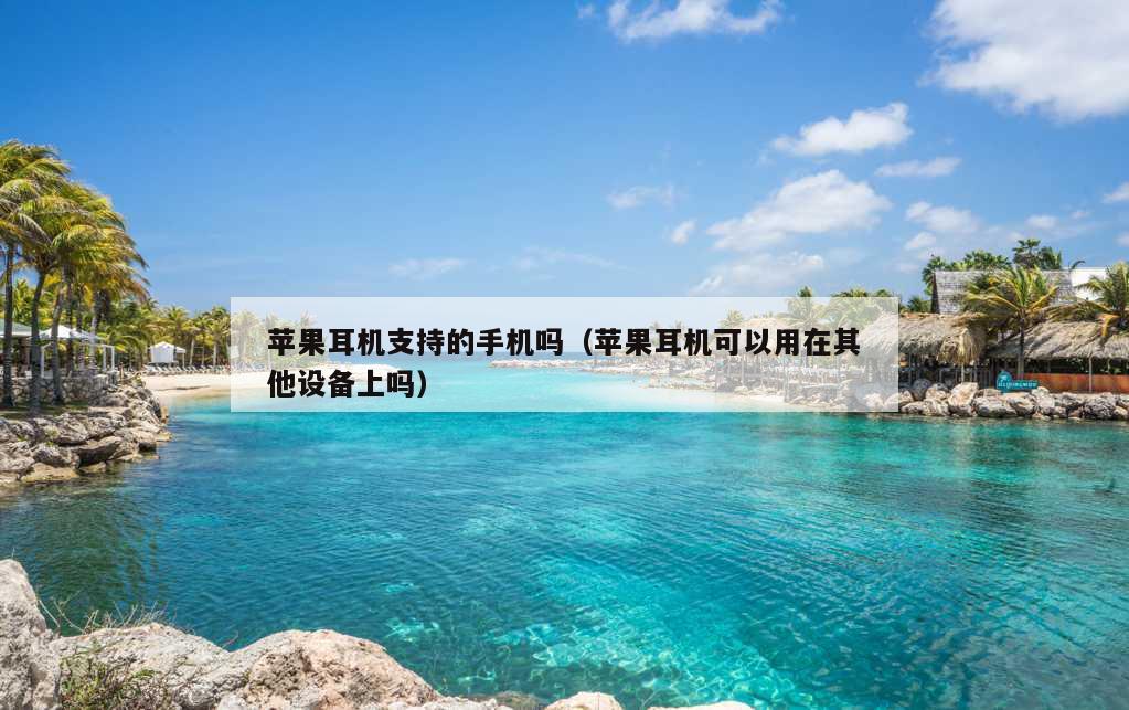 苹果耳机支持的手机吗（苹果耳机可以用在其他设备上吗）