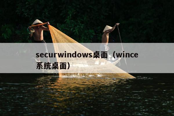 securwindows桌面（wince系统桌面）