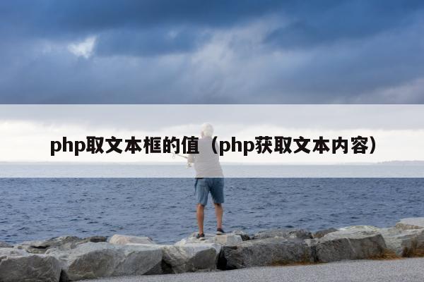 php取文本框的值（php获取文本内容）