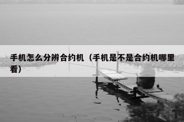 手机怎么分辨合约机（手机是不是合约机哪里看）