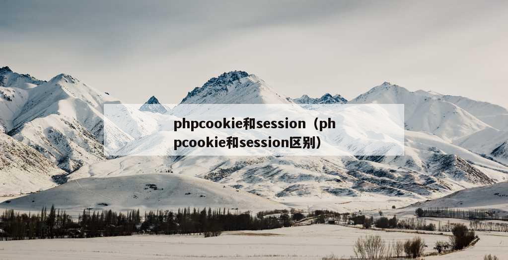 phpcookie和session（phpcookie和session区别）