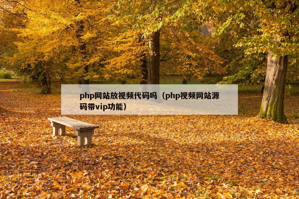 php网站放视频代码吗（php视频网站源码带vip功能）