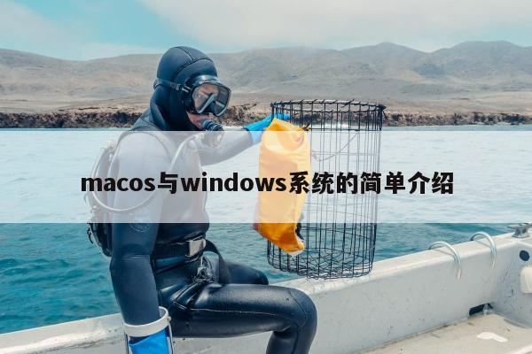 macos与windows系统的简单介绍