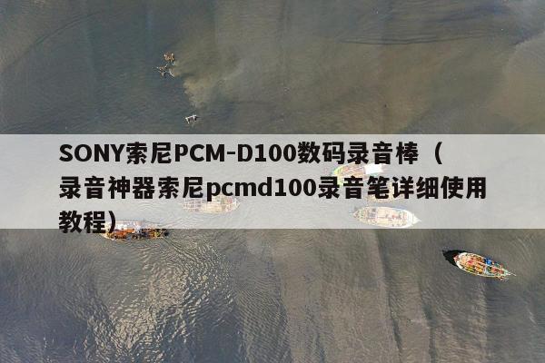 SONY索尼PCM-D100数码录音棒（录音神器索尼pcmd100录音笔详细使用教程）