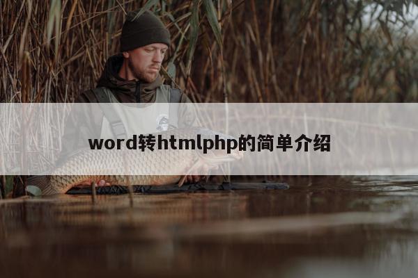 word转htmlphp的简单介绍