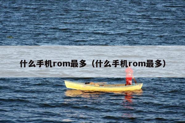 什么手机rom最多（什么手机rom最多）