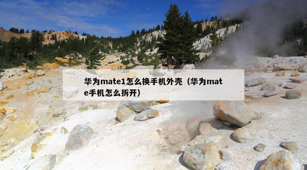 华为mate1怎么换手机外壳（华为mate手机怎么拆开）