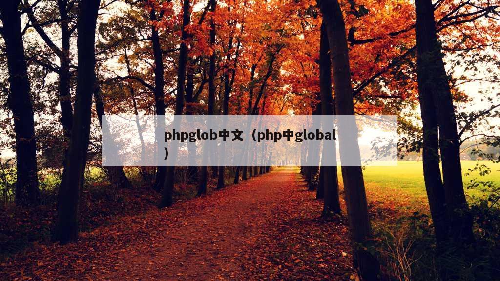 phpglob中文（php中global）