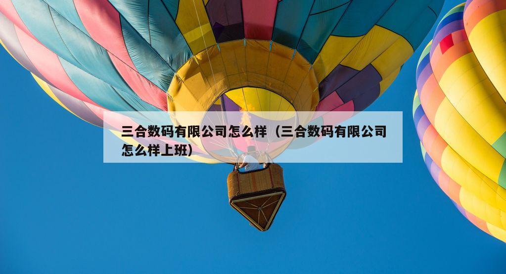 三合数码有限公司怎么样（三合数码有限公司怎么样上班）