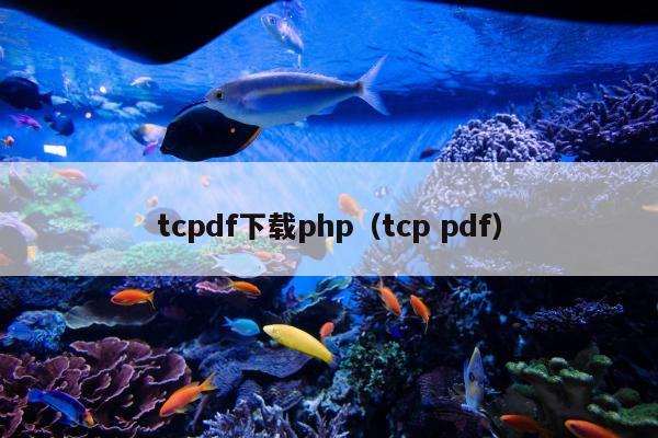 tcpdf下载php（tcp pdf）