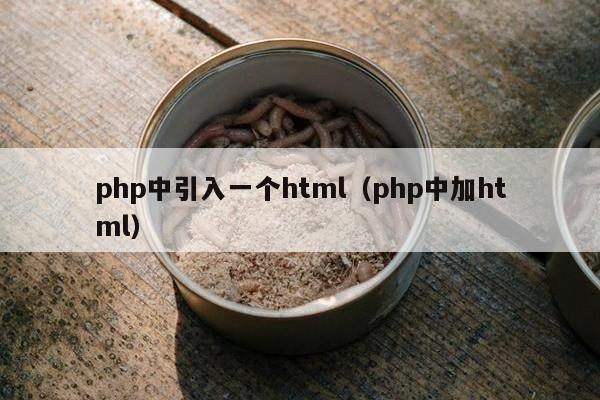 php中引入一个html（php中加html）