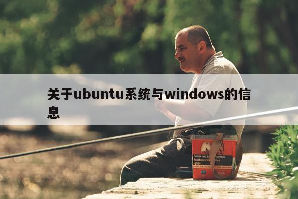 关于ubuntu系统与windows的信息