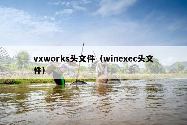 vxworks头文件（winexec头文件）