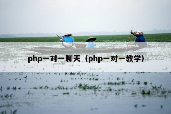 php一对一聊天（php一对一教学）