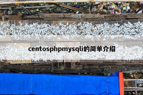 centosphpmysqli的简单介绍