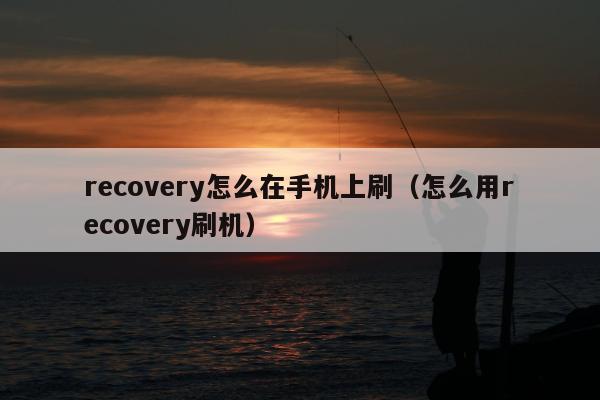 recovery怎么在手机上刷（怎么用recovery刷机）