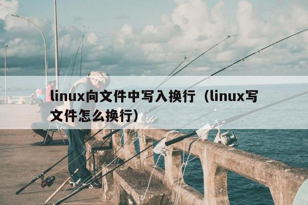 linux向文件中写入换行（linux写文件怎么换行）