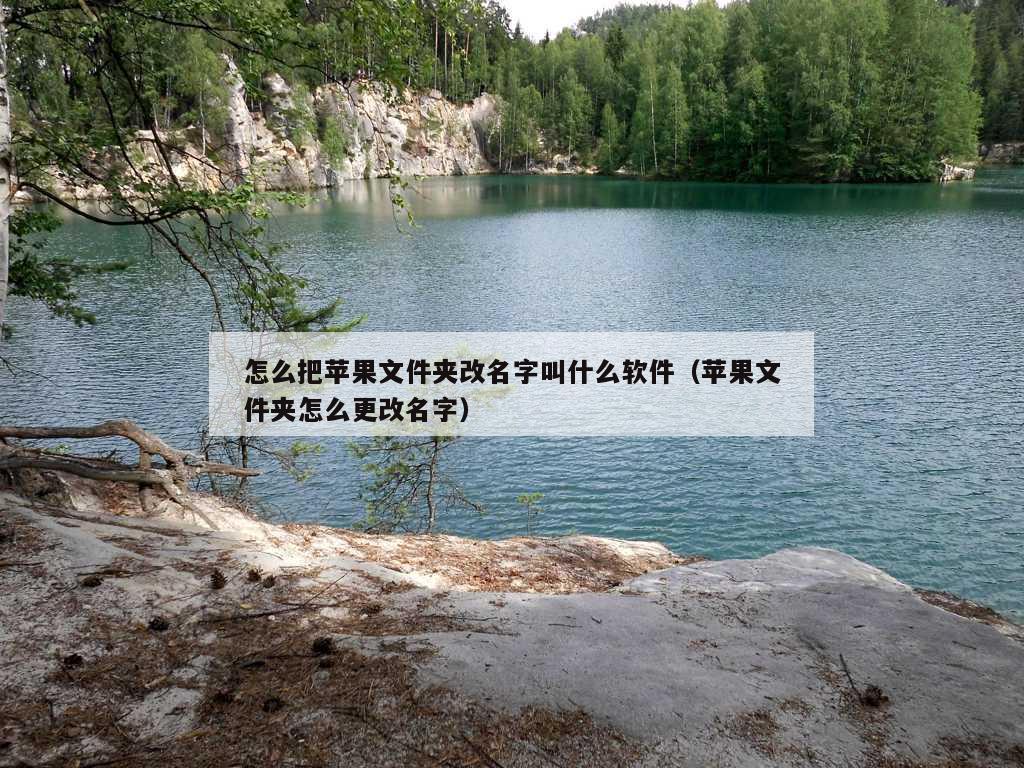 怎么把苹果文件夹改名字叫什么软件（苹果文件夹怎么更改名字）