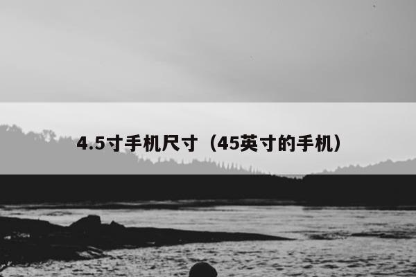 4.5寸手机尺寸（45英寸的手机）