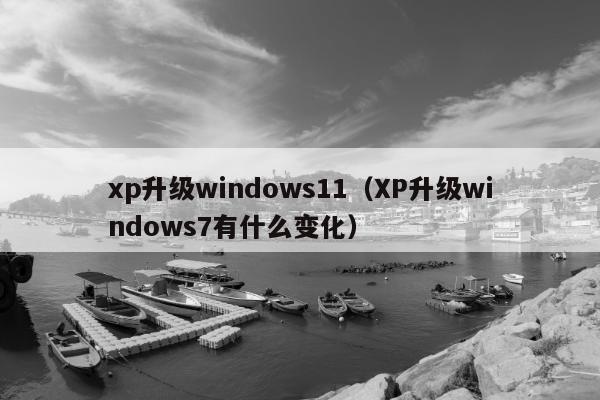 xp升级windows11（XP升级windows7有什么变化）