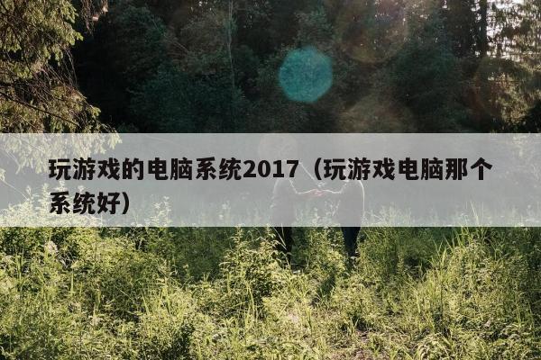 玩游戏的电脑系统2017（玩游戏电脑那个系统好）