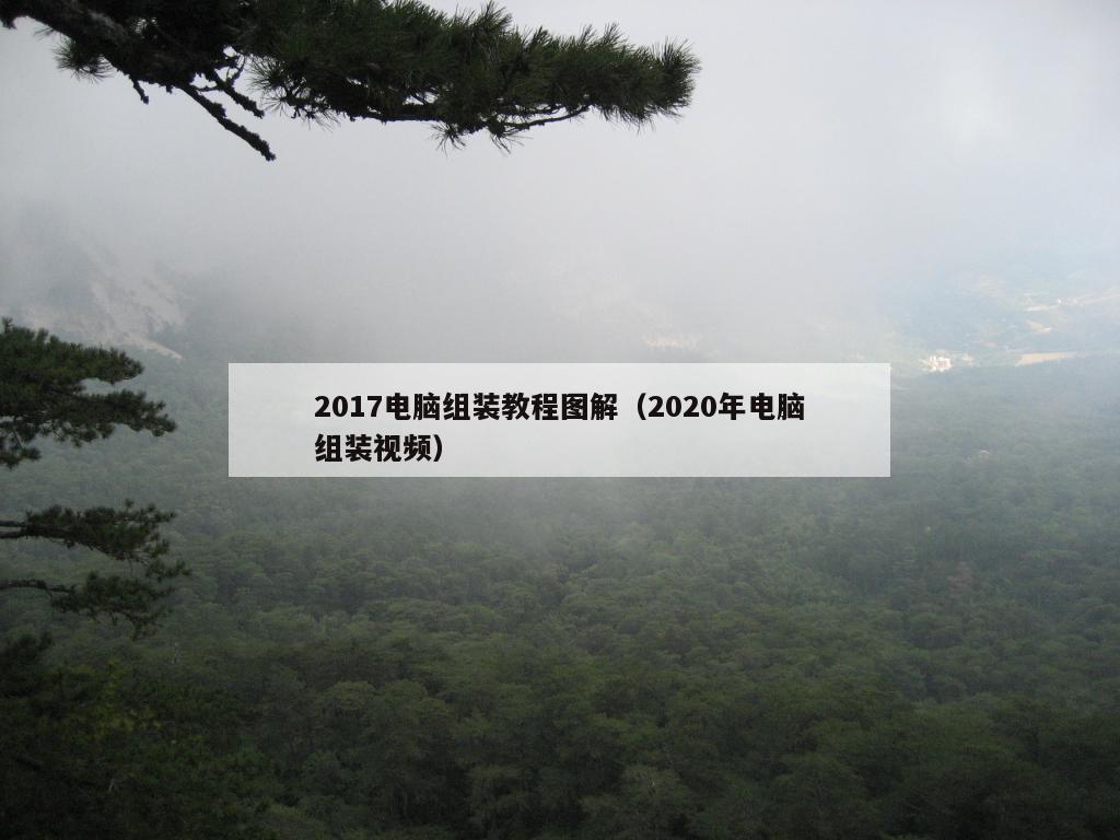 2017电脑组装教程图解（2020年电脑组装视频）