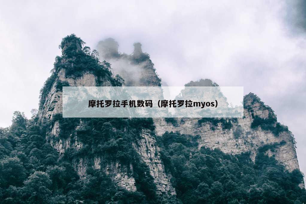 摩托罗拉手机数码（摩托罗拉myos）