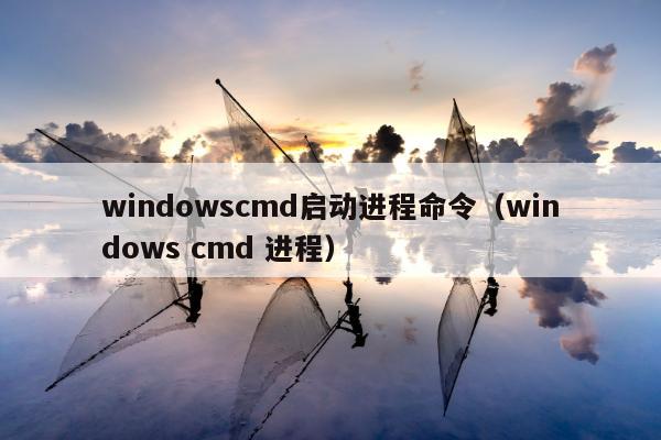 windowscmd启动进程命令（windows cmd 进程）