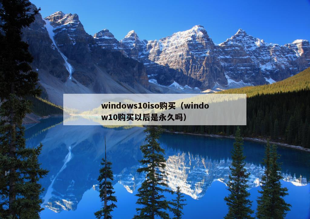 windows10iso购买（window10购买以后是永久吗）