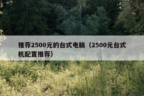 推荐2500元的台式电脑（2500元台式机配置推荐）