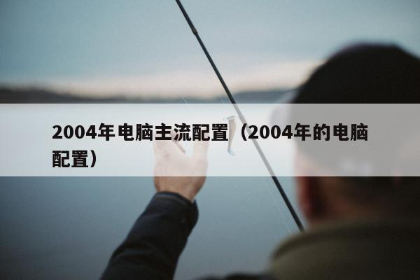 2004年电脑主流配置（2004年的电脑配置）