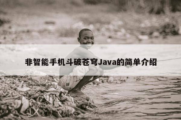 非智能手机斗破苍穹Java的简单介绍