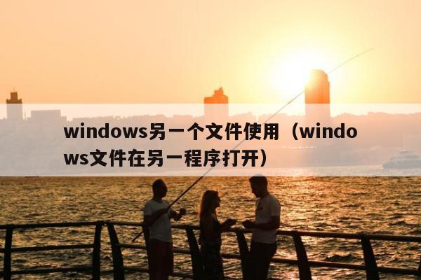 windows另一个文件使用（windows文件在另一程序打开）