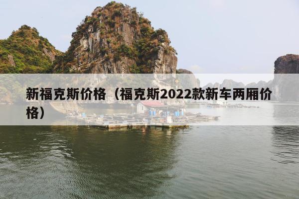 新福克斯价格（福克斯2022款新车两厢价格）