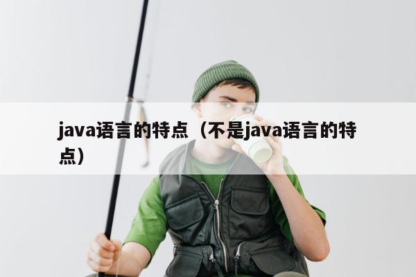 java语言的特点（不是java语言的特点）