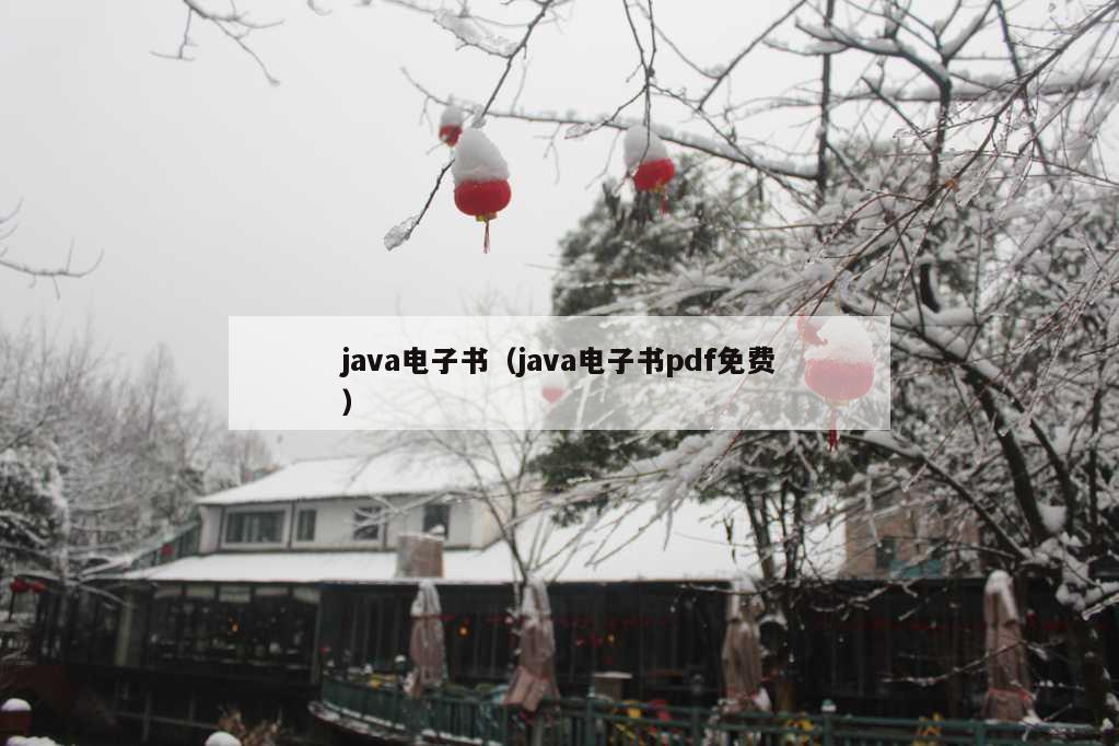 java电子书（java电子书pdf免费）