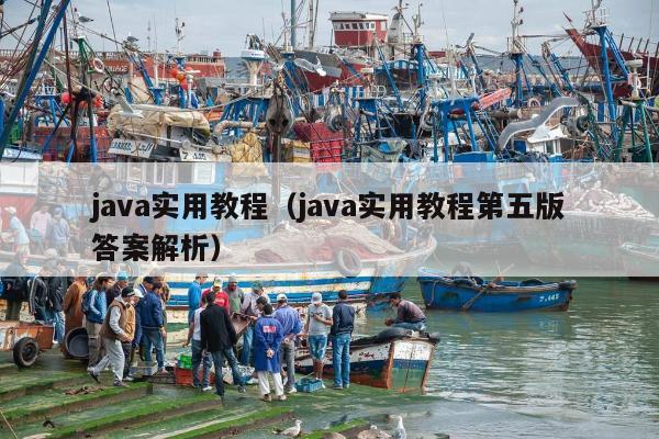 java实用教程（java实用教程第五版答案解析）