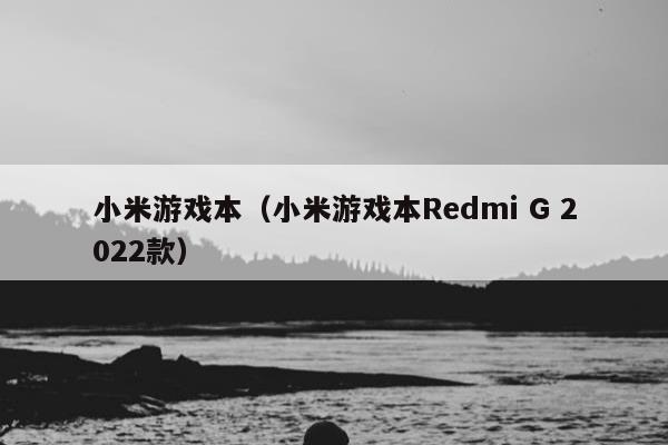 小米游戏本（小米游戏本Redmi G 2022款）