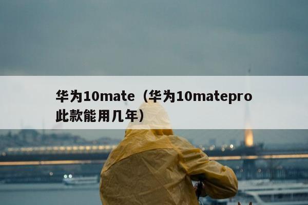 华为10mate（华为10matepro此款能用几年）