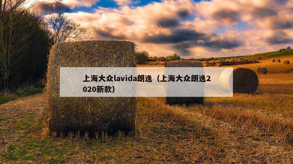 上海大众lavida朗逸（上海大众朗逸2020新款）