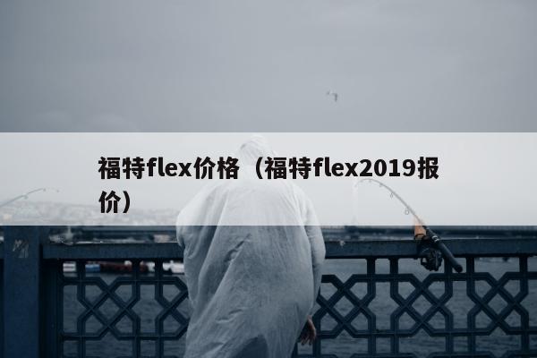 福特flex价格（福特flex2019报价）