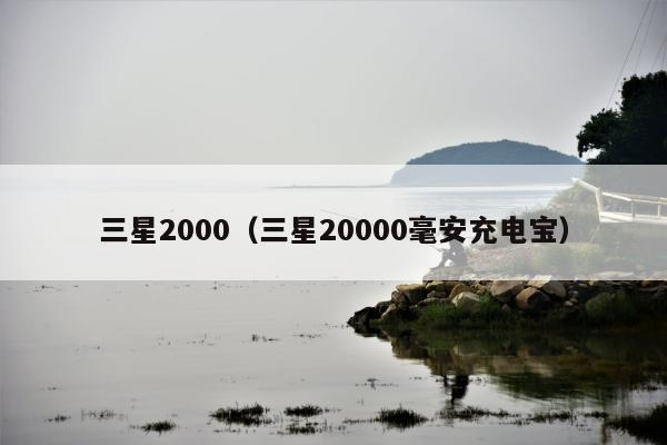 三星2000（三星20000毫安充电宝）