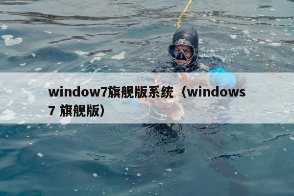 window7旗舰版系统（windows7 旗舰版）