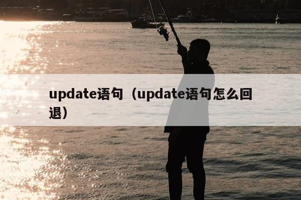 update语句（update语句怎么回退）