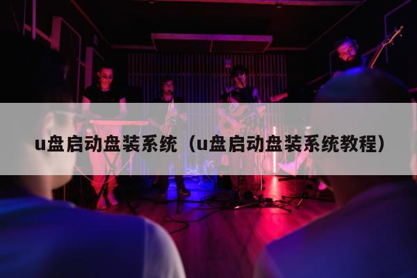 u盘启动盘装系统（u盘启动盘装系统教程）