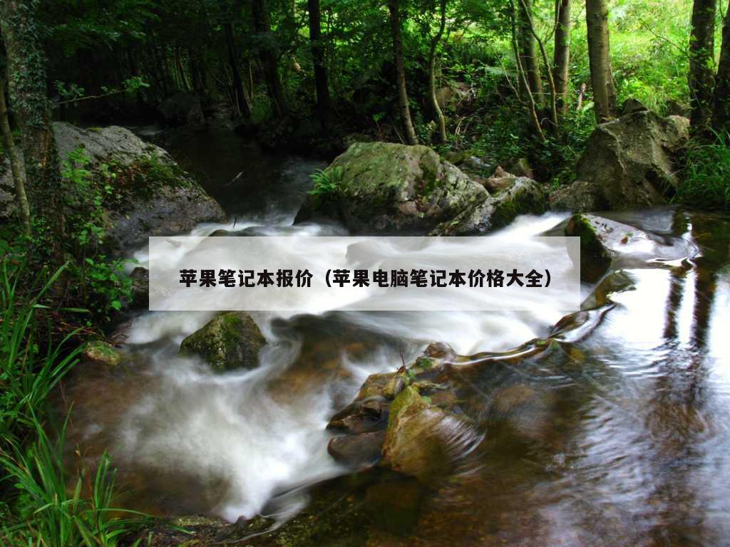 苹果笔记本报价（苹果电脑笔记本价格大全）